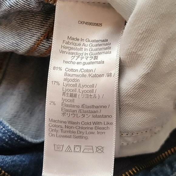 Madewell The High Rise Slim Boy Jean - Size 23 - Picture 10 of 11